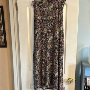 LuLaRoe Multicolor Paisley Skirt